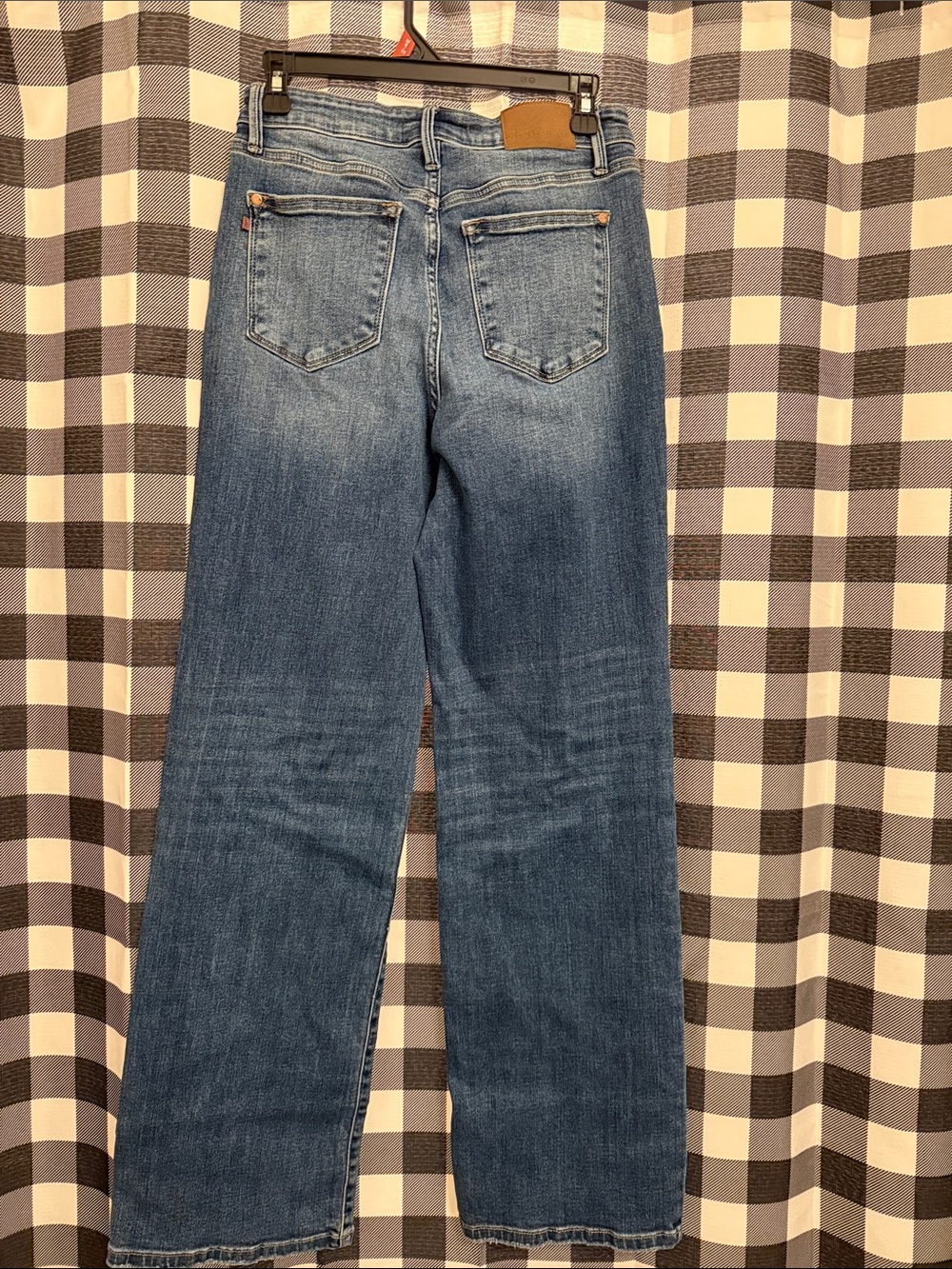 Judy Blue Medium Wash Straight Leg Jeans - Picture 2 of 2